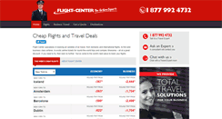 Desktop Screenshot of flightcenter.com